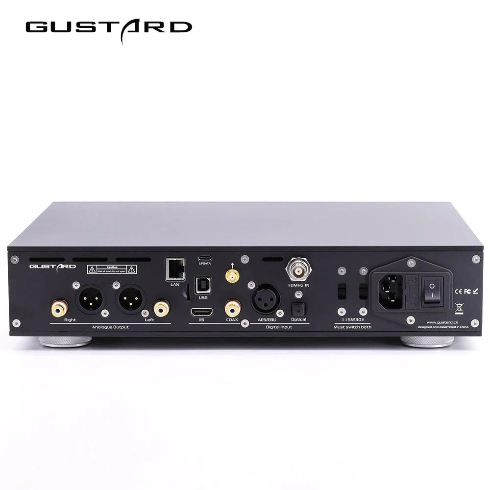 Gustard R26 II フルディスクリートR2R DAC 26bit対応 ネットワークストリーミング対応 Bluetooth 5.1 リモコン付属