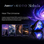JUZEAR x KOTO Nebula 1DD＋3BA＋1平面駆動ドライバー搭載 トライブリッドIEM