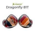 JUZEAR Dragonfly 81T 1DD+8BA ハイブリッドドライバー IEMs