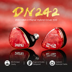 DUNU DN242 2DD+4BA+2マイクロプレナードライバー搭載 ハイブリッドIEM