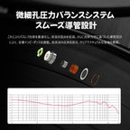 Juzear 鳴神 Defiant 1DD + 3BAハイブリッドIEMs