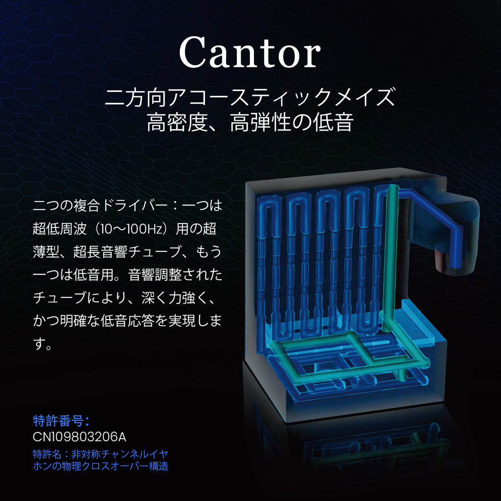 AFUL Cantor フラッグシップ 14 バランスド・アーマチュア・ドライバー搭載 IEMs