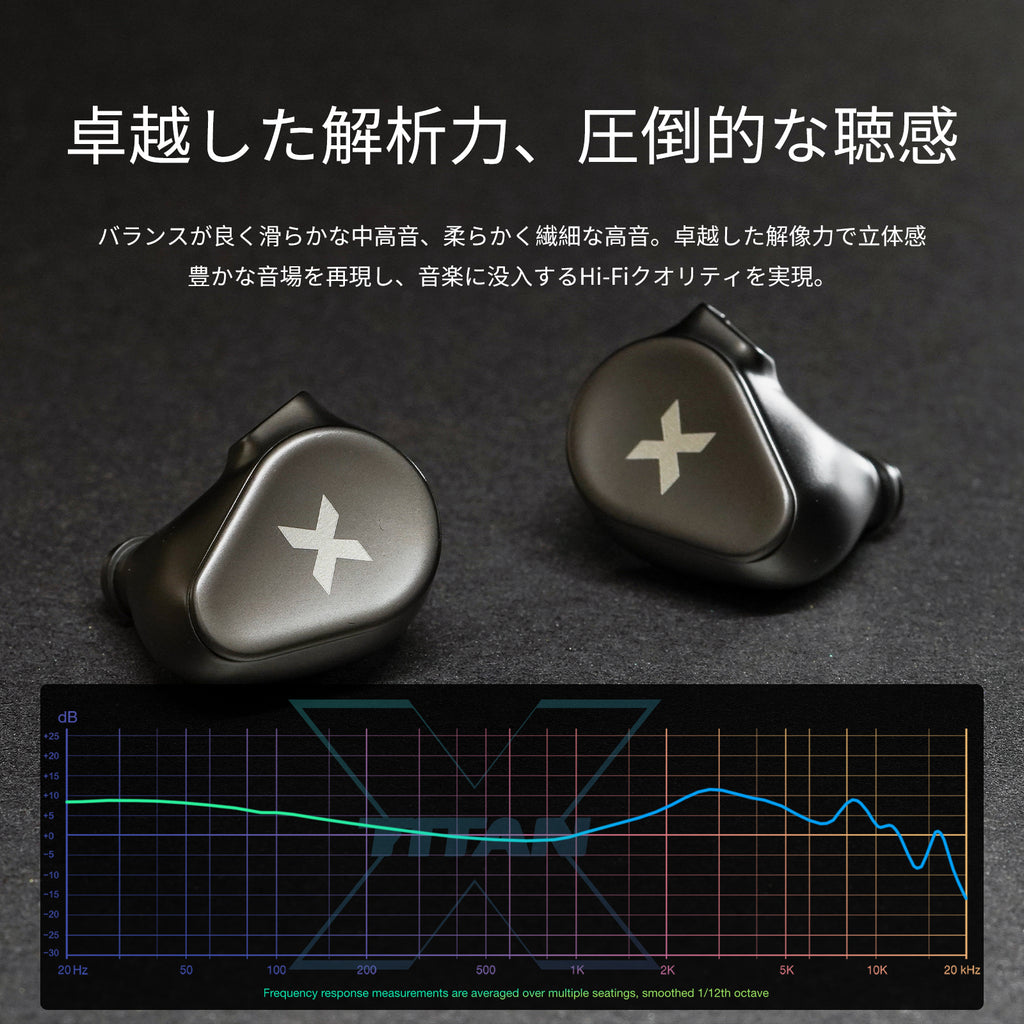 DUNU Titan X 10mmダイナミックドライバー搭載 有線インイヤー イヤホン