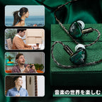 PulaAudio Unicrom IEM 10mmシングルダイナミックドライバーIEMs