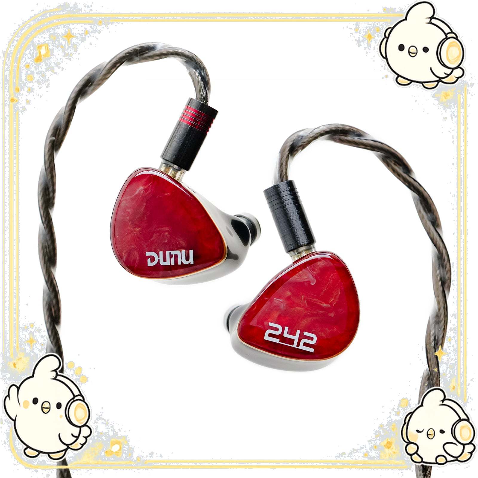 DUNU DN242 2DD+4BA+2マイクロプレナードライバー搭載 ハイブリッドIEM メイン画像