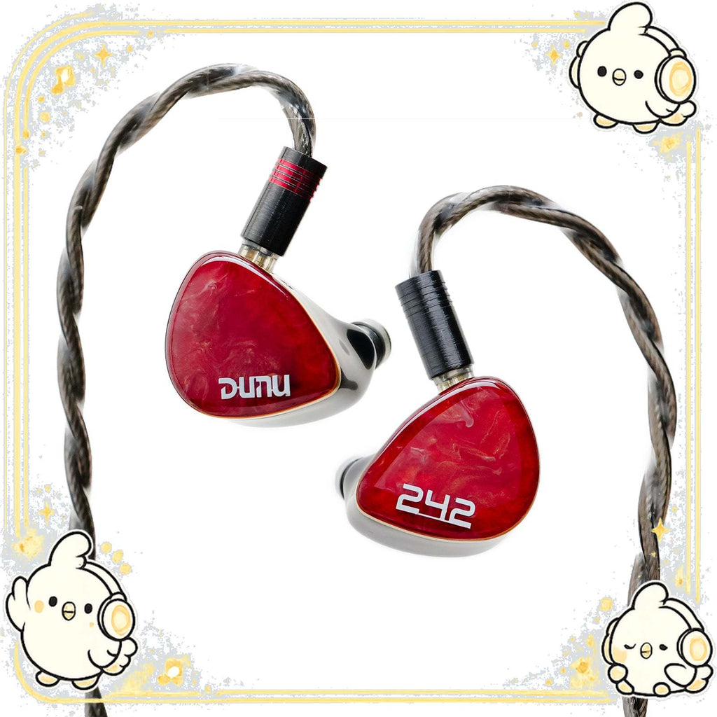 DUNU DN242 2DD+4BA+2マイクロプレナードライバー搭載 ハイブリッドIEM