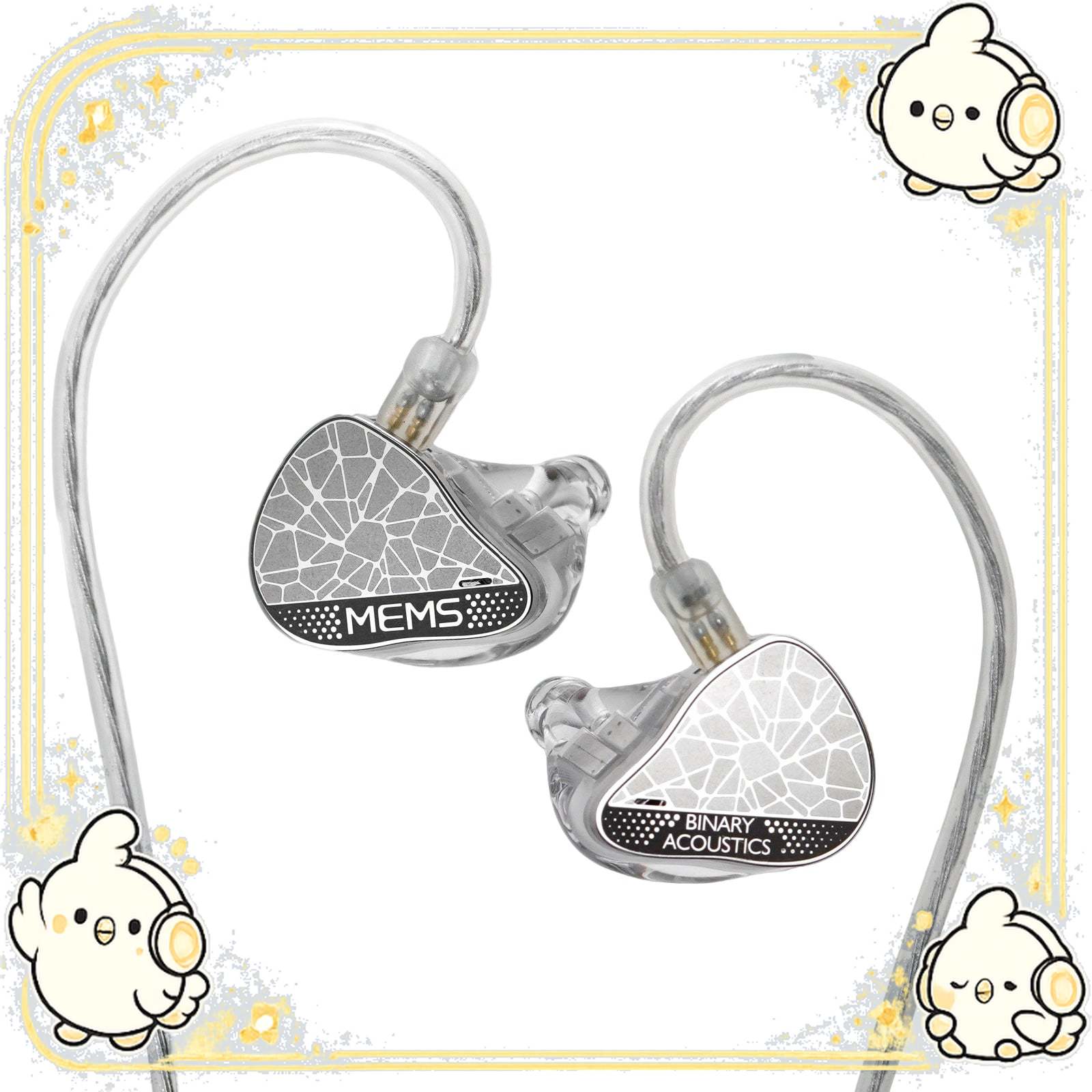 Binary EP321 2DD + 3BA + MEMSドライバー搭載 ハイブリッドIEM メイン画像