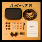 AFUL Performer 8S 1DD + 6BA + 1パッシブラジエーター + 1マイクロプレーナードライバーIEMs