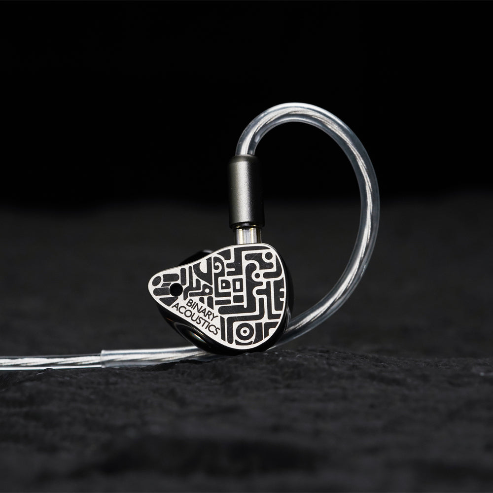 Binary Acoustics 1900 10mm DD＋6mmパッシブラジエーター＋4BA ハイブリッドIEM