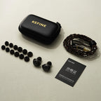 KEFINE Delci 10mm DLC+PU振動板 ダイナミックドライバー搭載 インイヤーイヤホン