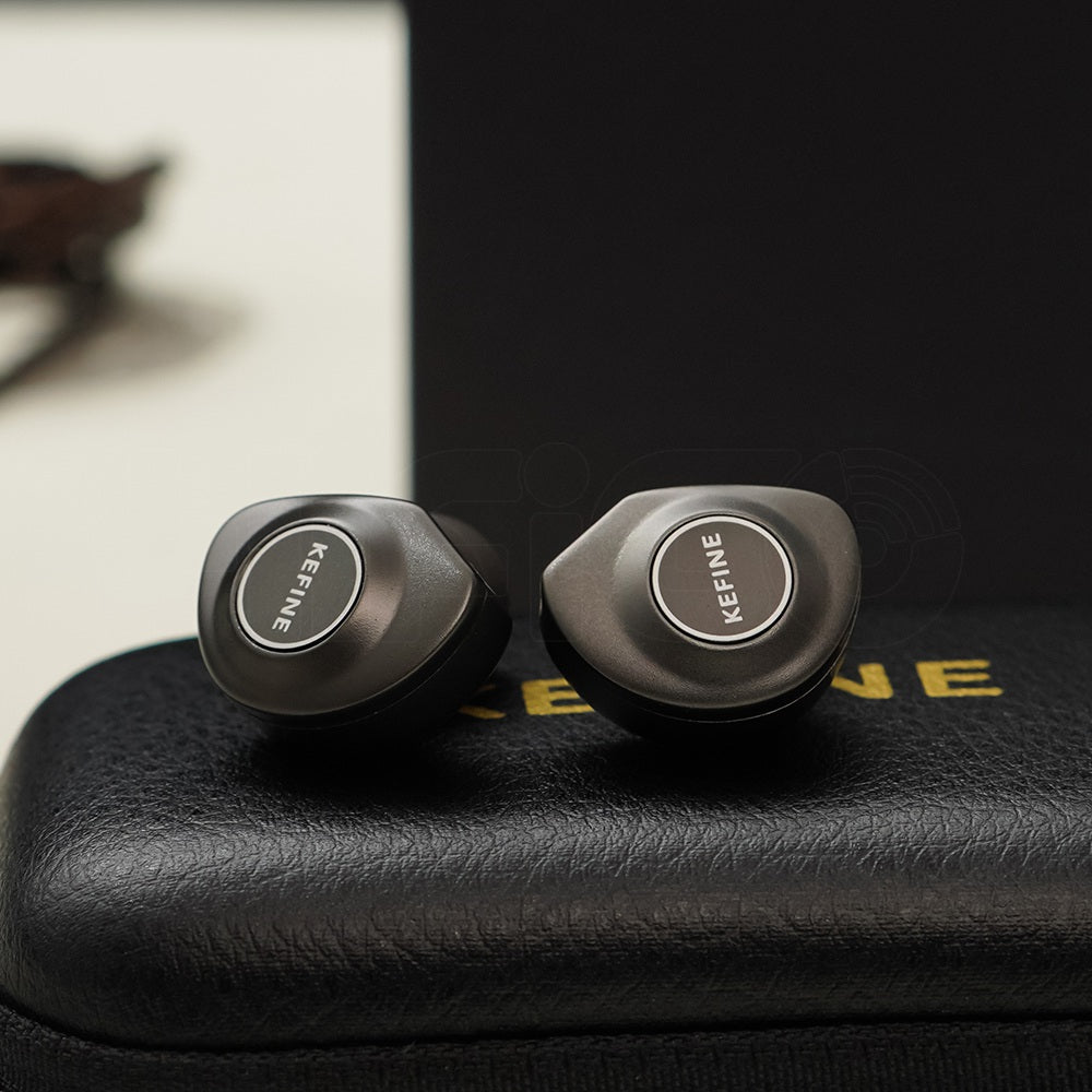 KEFINE Delci 10mm DLC+PU振動板 ダイナミックドライバー搭載 インイヤーイヤホン