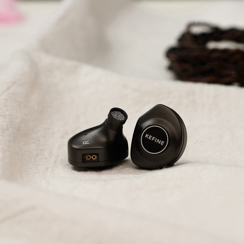 KEFINE Delci 10mm DLC+PU振動板 ダイナミックドライバー搭載 インイヤーイヤホン