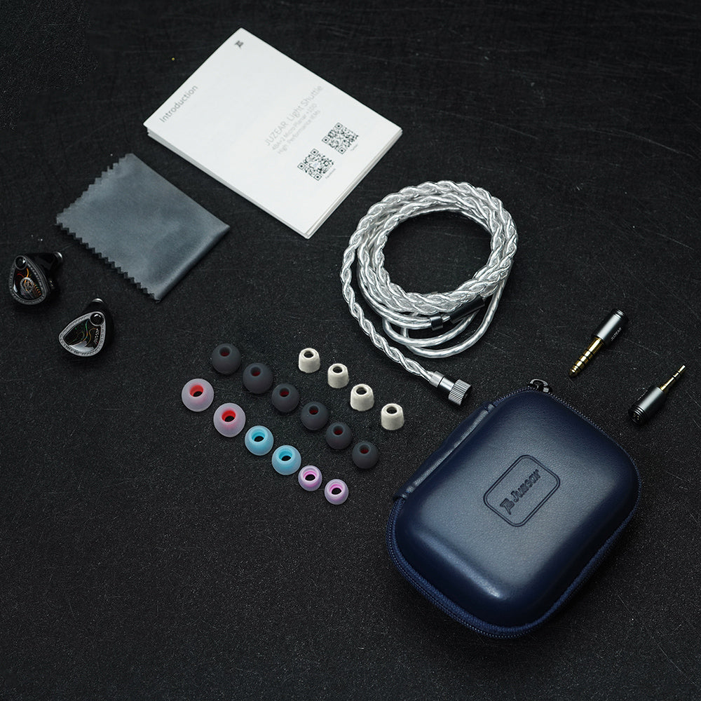 JUZEAR UNVEILシリーズ Light Shuttle ボーカル向け7ドライバー・トライブリッドイヤホン