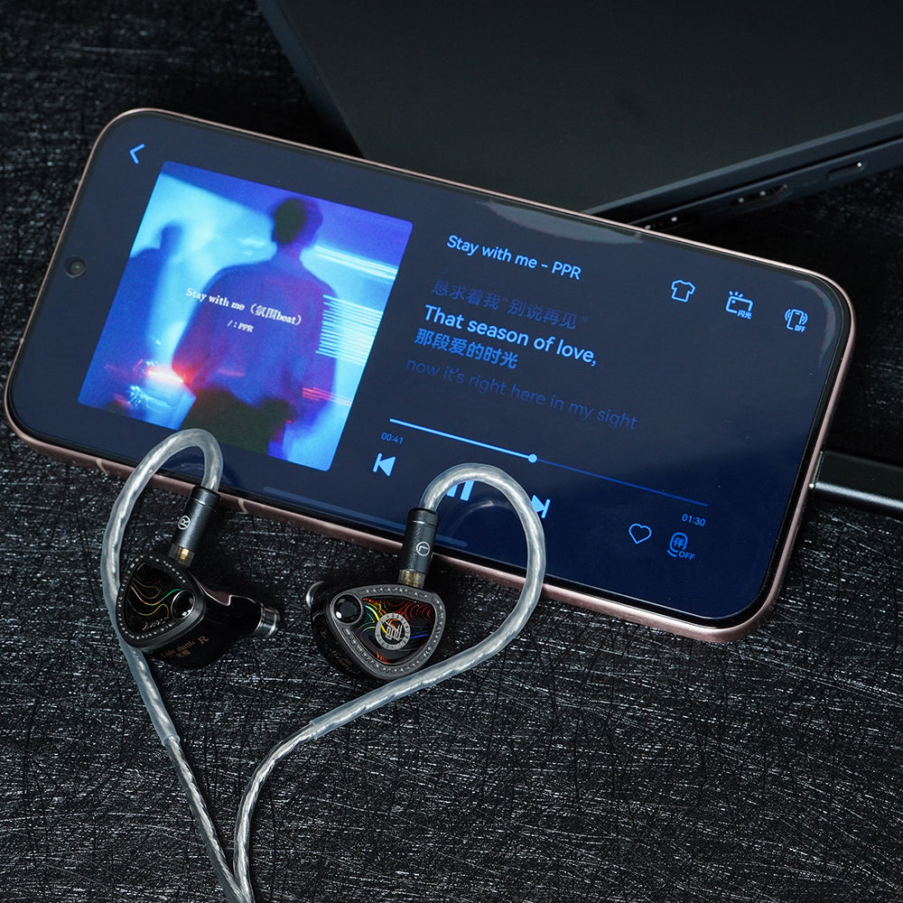JUZEAR UNVEILシリーズ Light Shuttle ボーカル向け7ドライバー・トライブリッドイヤホン
