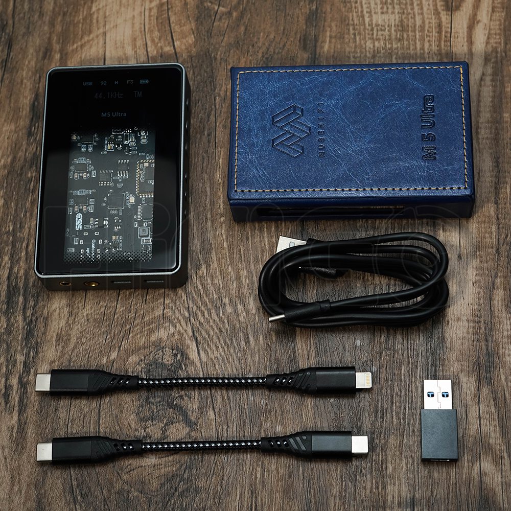 MUSE HiFi M5 Ultra 真空管搭載 BluetoothポータブルDAC/ヘッドホンアンプ