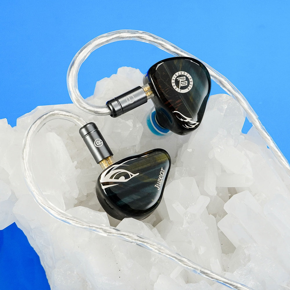 JUZEAR Harrier 1DD+6BA+2マイクロプレーナードライバー搭載IEMs