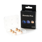 JUZEAR x Z Reviews Render Pro イヤーピース ハイブリッド構造 シリコン＋メモリーフォーム 4.6〜5.5mmノズル対応