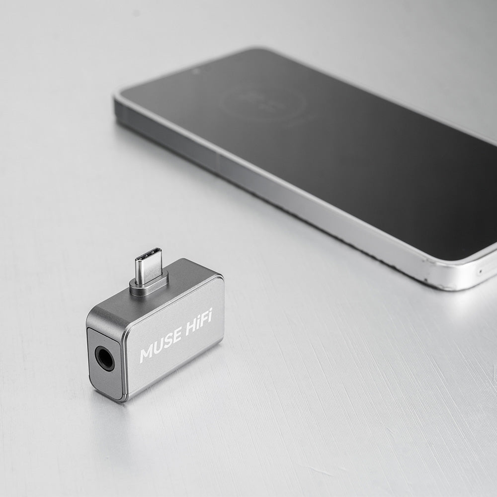 MUSE HiFi U3 ポータブルUSB DAC/アンプ デュアルSGM8262搭載 PEQ対応 32bit/384kHz・DSD128対応