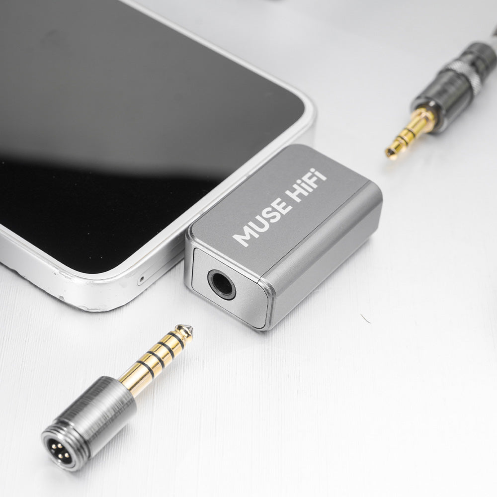 MUSE HiFi U3 ポータブルUSB DAC/アンプ デュアルSGM8262搭載 PEQ対応 32bit/384kHz・DSD128対応