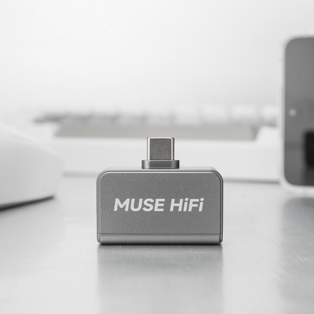 MUSE HiFi U3 ポータブルUSB DAC/アンプ デュアルSGM8262搭載 PEQ対応 32bit/384kHz・DSD128対応