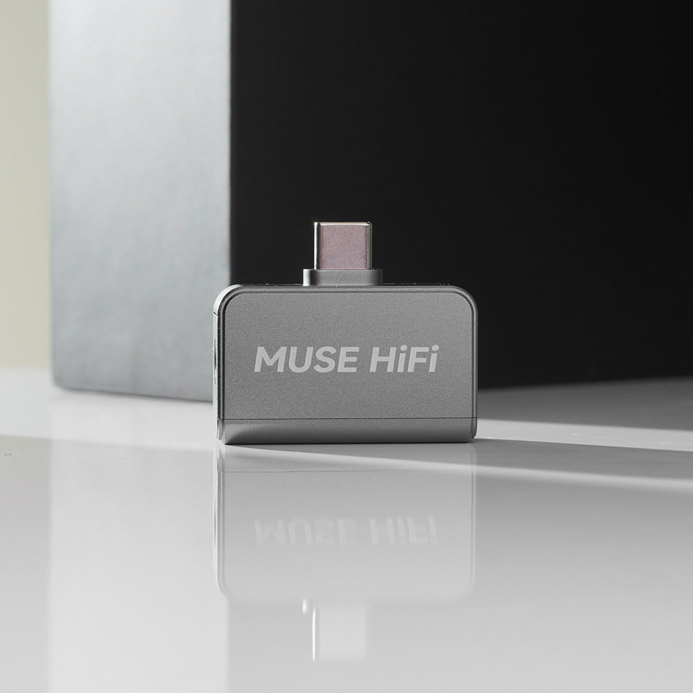 MUSE HiFi U3 ポータブルUSB DAC/アンプ デュアルSGM8262搭載 PEQ対応 32bit/384kHz・DSD128対応