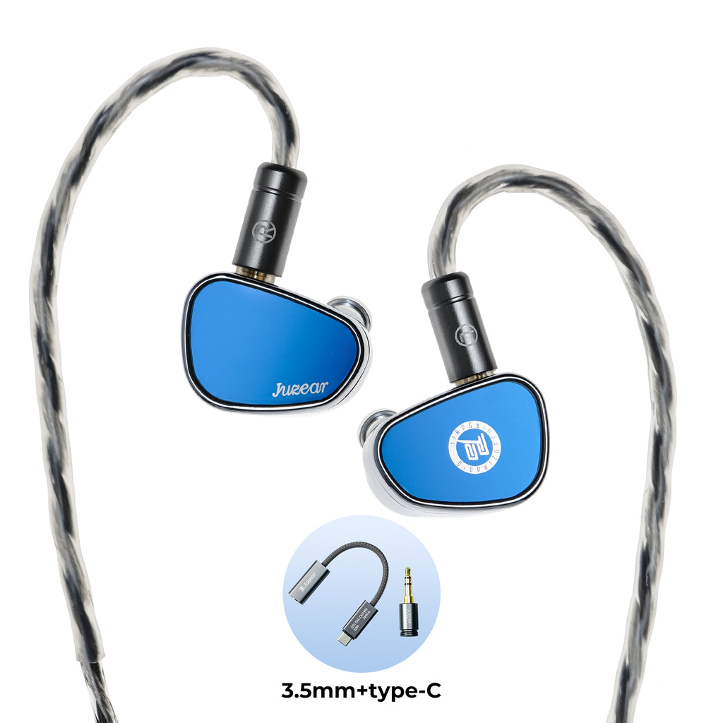 JUZEAR POISEシリーズ Nimbus 10mmシングルダイナミックドライバー搭載イヤホン