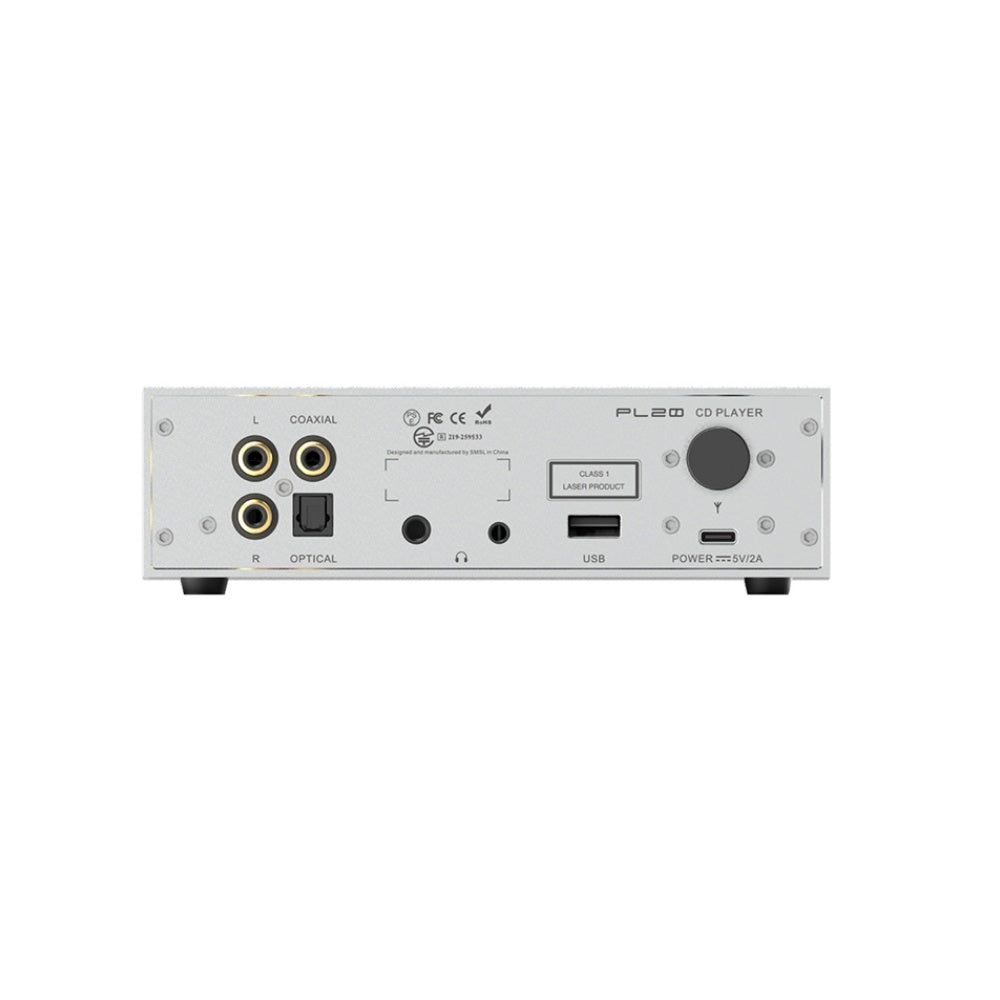 SMSL PL20 デュアルCS43131搭載 Bluetooth 5.3対応 CDプレーヤー