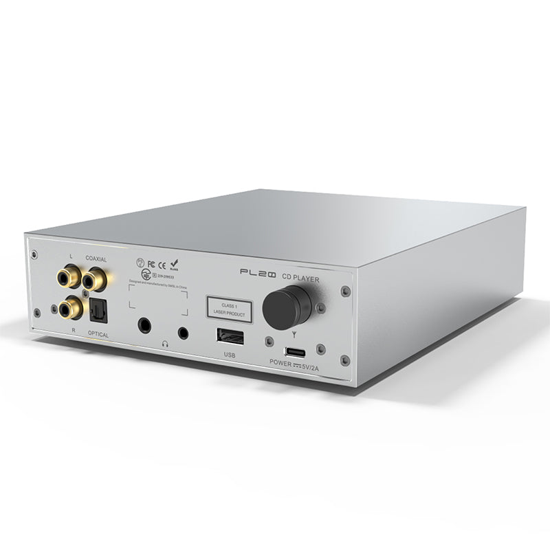 SMSL PL20 デュアルCS43131搭載 Bluetooth 5.3対応 CDプレーヤー