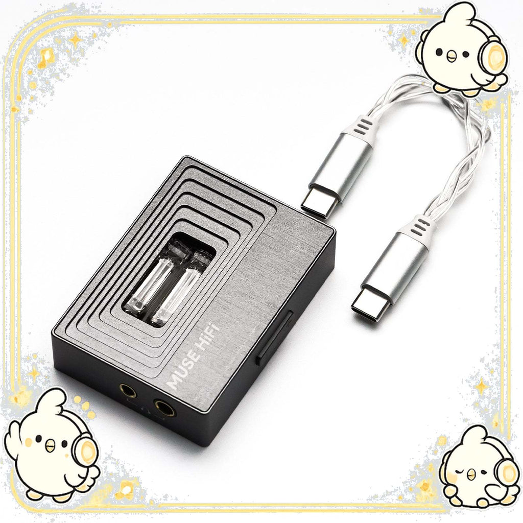 Muse HiFi M3 Ultra ES9028Q2M搭載 真空管ポータブルDACアンプ