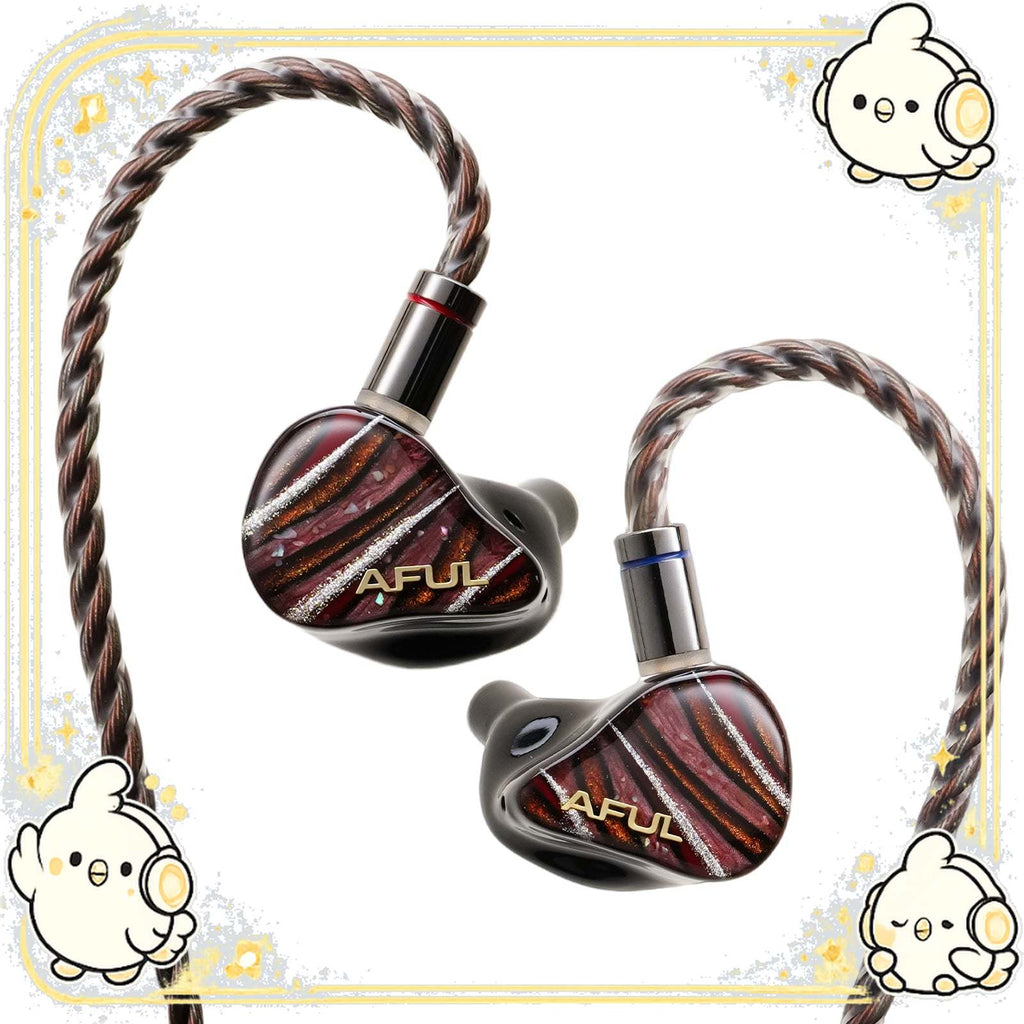 AFUL Performer 8S 1DD + 6BA + 1パッシブラジエーター + 1マイクロプレーナードライバーIEMs