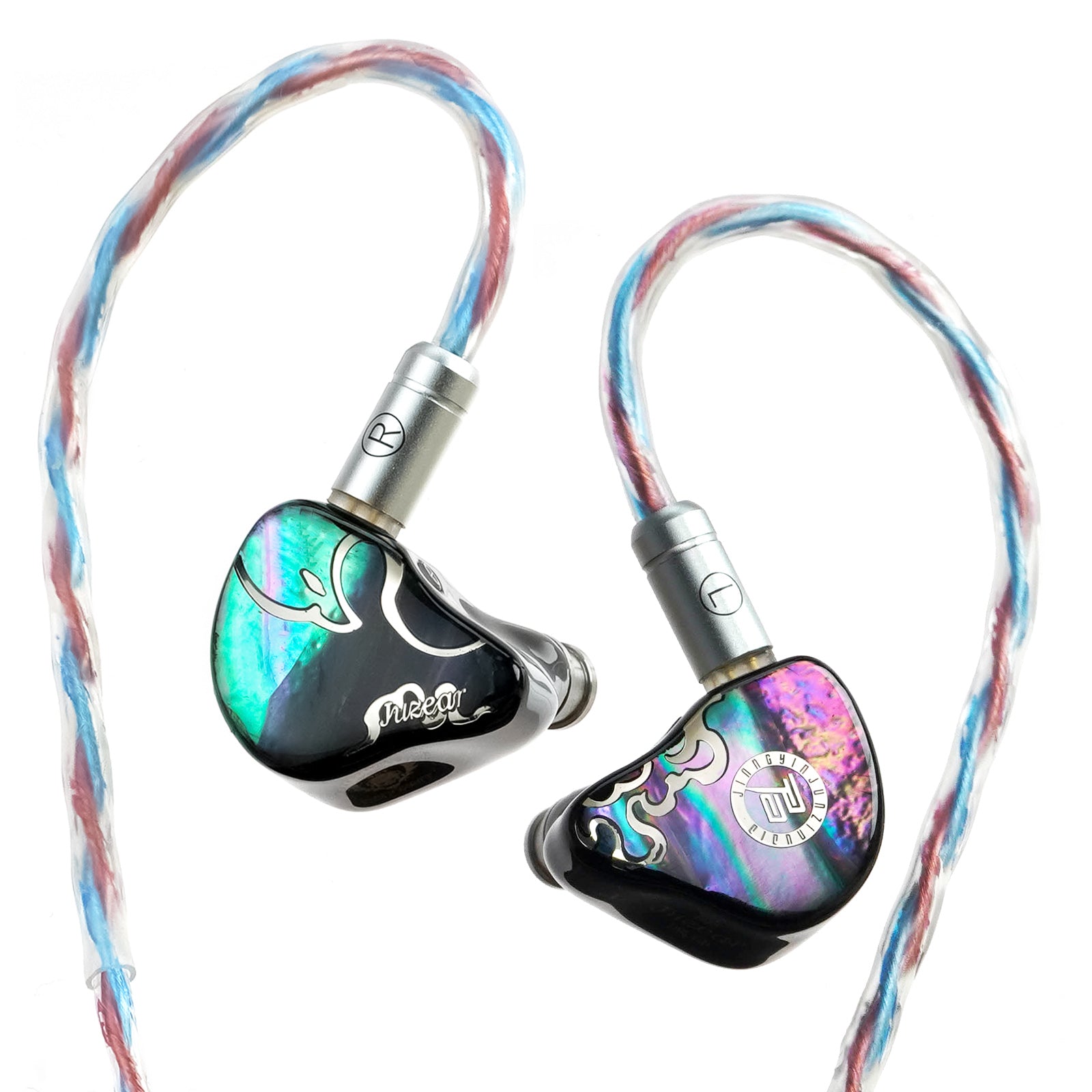 Juzear 鳴神 Defiant 1DD + 3BAハイブリッドIEMs