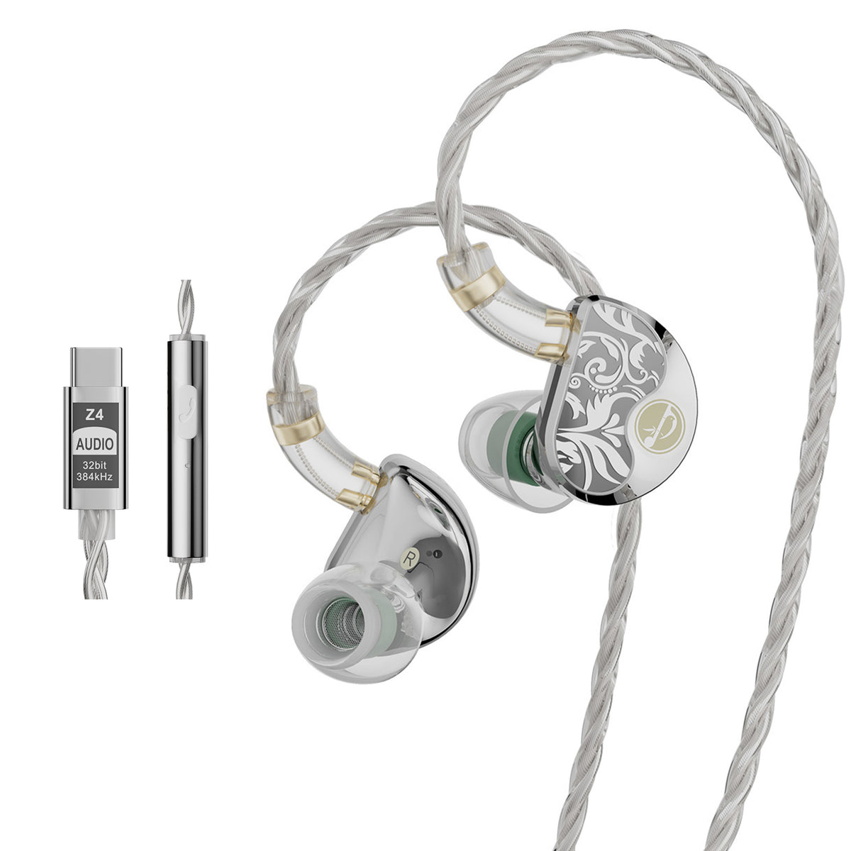 ZhuAudio 青鸞 Z4 2026｜11mmトポロジー振動板×3種チューニングノズル搭載 有線イヤホン